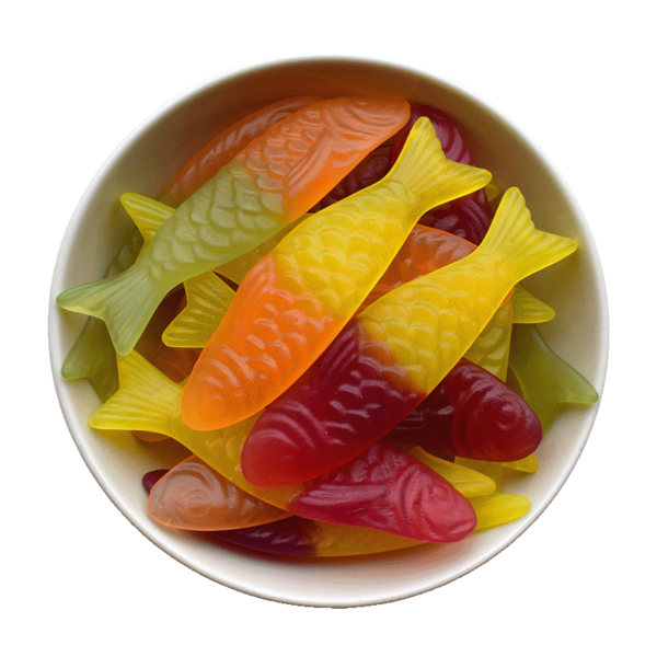Store vingummifisk