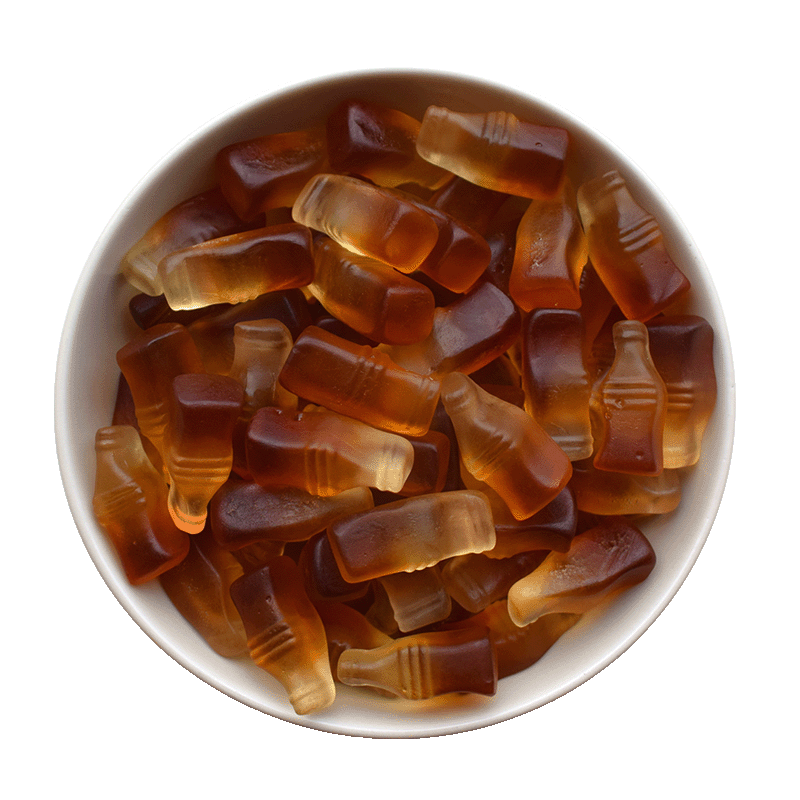 Bløde colaflasker – 8 stk.
