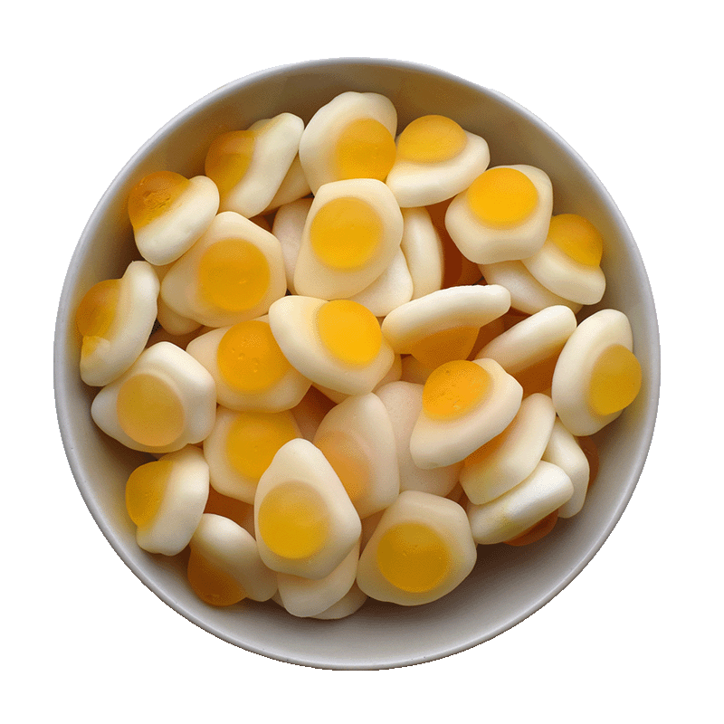 Stegte mini æg – 8 stk.